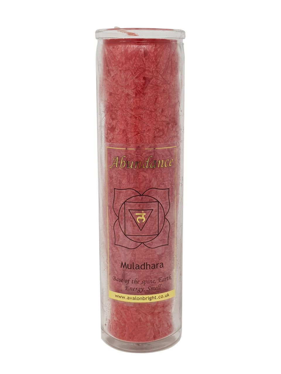 Big Chakra Candle Red